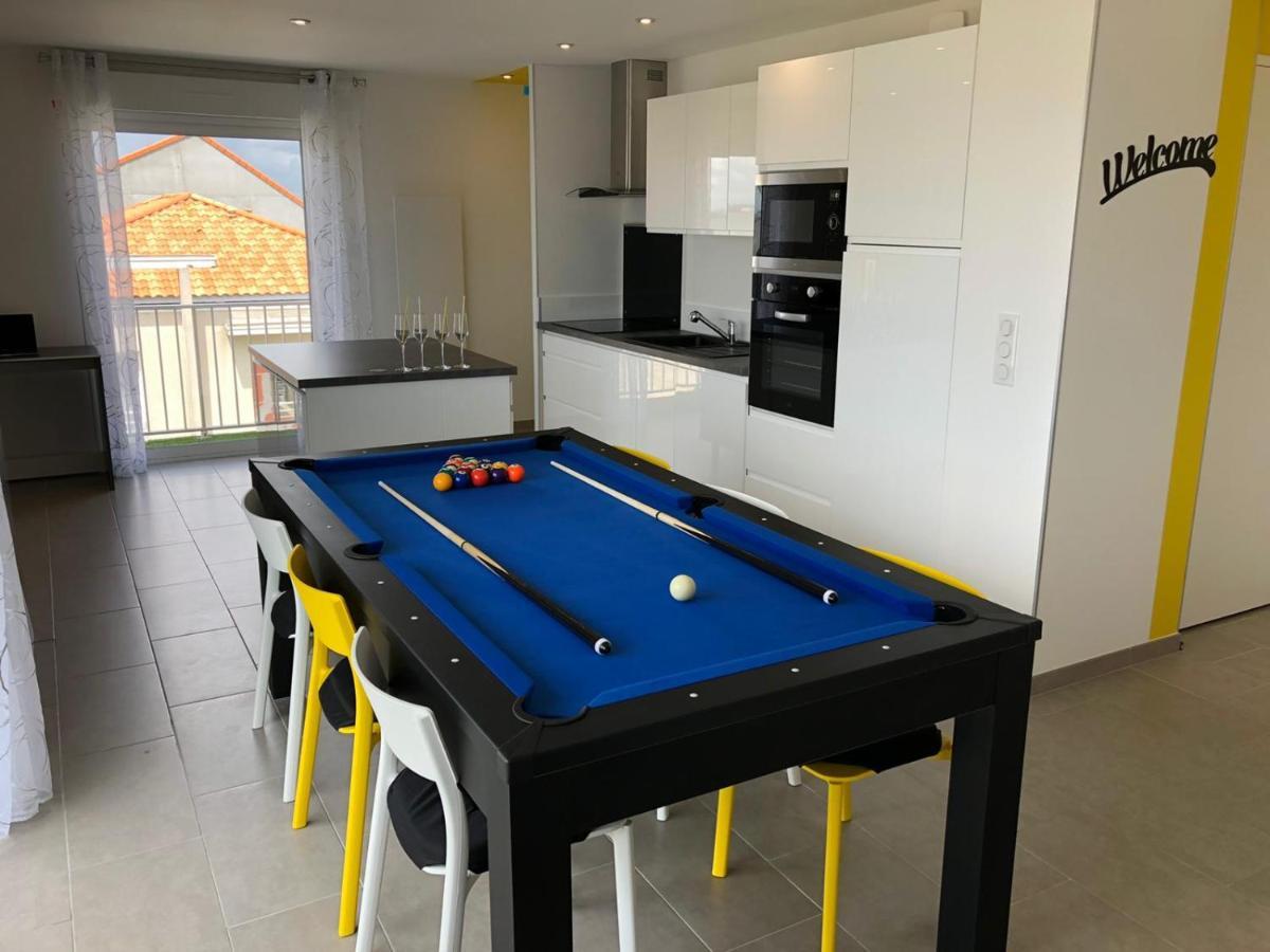 Appartement "Envies D'Ailleurs" Vue Mer Saint-Brévin-les-Pins Dış mekan fotoğraf